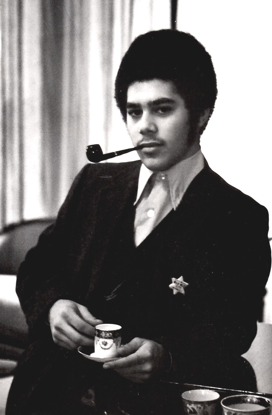 Mark Robinson as a student at The Dalton School
